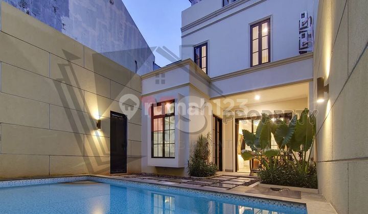 ZN9 Rumah Baru Mewah Private Pool Cempaka Putih Jakarta Pusat  2
