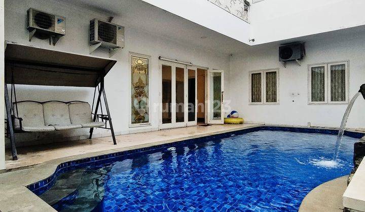 DD171 Rumah Mewah Furnished Private Pool Pondok Kelapa Jakarta Timur 1