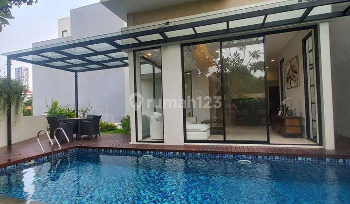 Z02 Rumah Baru Mewah Townhouse Kuningan Private Pool Jakarta Selatan 2