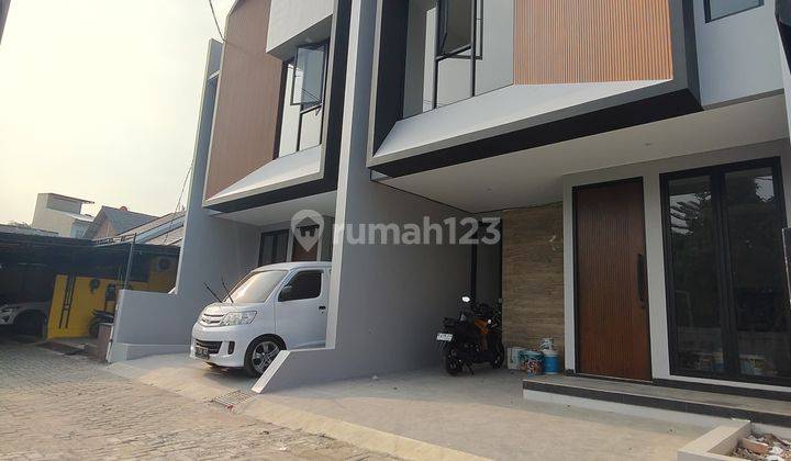 Y160c Rumah Scandinavian Murah 900 Jt di Cilangkap Jakarta Timur 1