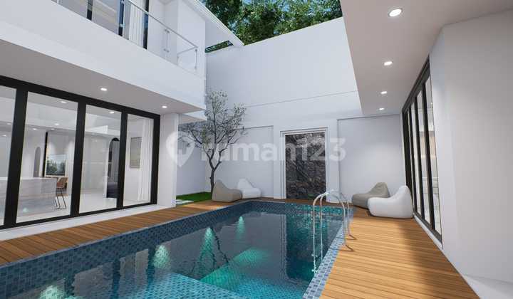ZN16 Rumah Premium Private Pool 520 m2 Cempaka Putih Jakarta Pusat