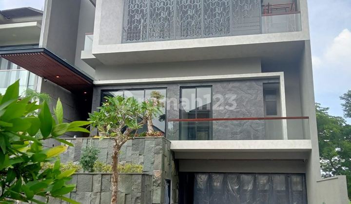 3-Storey WATERFRONT House, a stone's throw from Citraland Surabaya CBD & Ciputra University