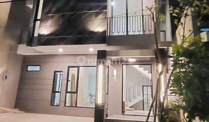  Dijual Rumah Gayungsari Barat Tropical Modern Surabaya 1