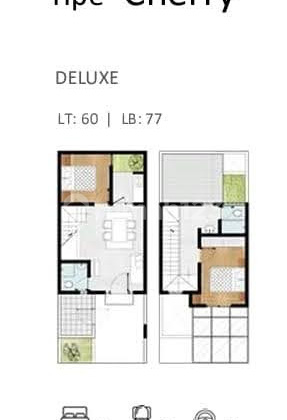 Rumah Siap Huni GRAND HARVEST CLUSTER CASPIA Surabaya 2