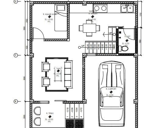 Rumah Mezzanine Murah Lokasi Strategis 5 Menit Stasiun Krl Kranji 2