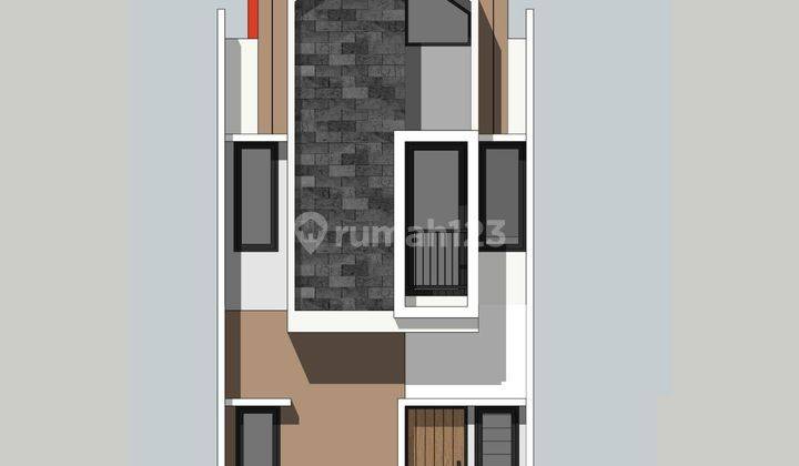 Rumah Scandinavian Termurah di Jl. Raya Cilangkap Bebas Banjir 1