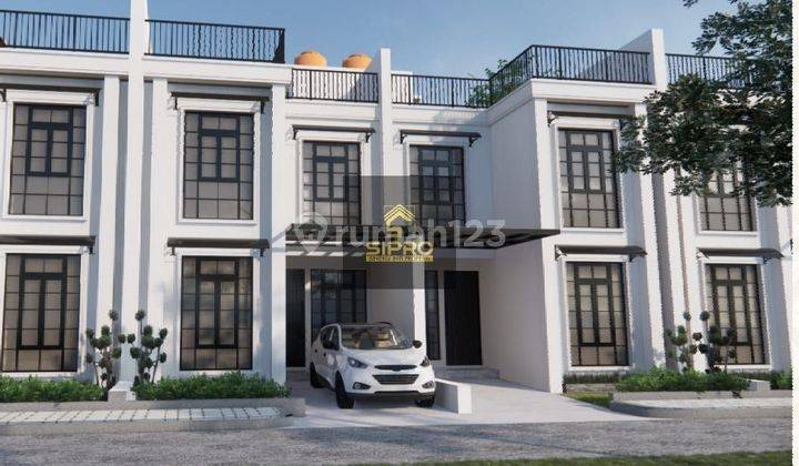 Rumah Modern Classic 2,5 LT dekat Stasiun MRT Lebak Bulus All In 1