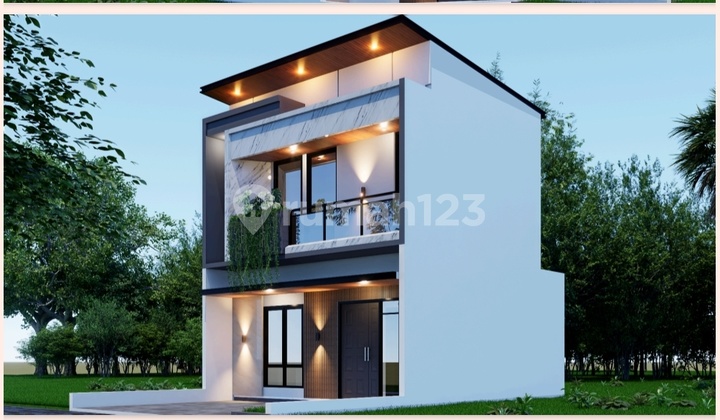 New House in Cluster Near Jatiwaringin Toll Road & LRT Jatibening 2