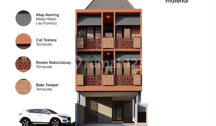 For Sale 3-Story Rukost Fully Furnished in Jatinangor Sumedang 2