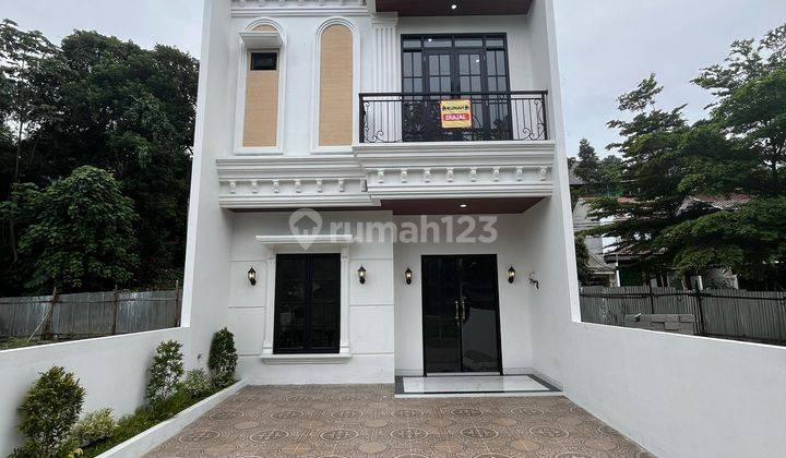 Dijual Rumah Baru 3 Lantai DP 0% di Lenteng Agung Jakarta selatan 1