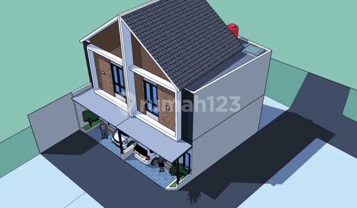 Rumah Cluster 2 Lantai Lubang Buaya Jakarta Timur, Harga 900 Juta 2