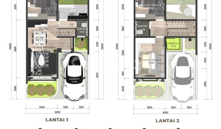 Jual Rumah Baru Dp 0% di Bogor Selatan View Gunung Salak 2