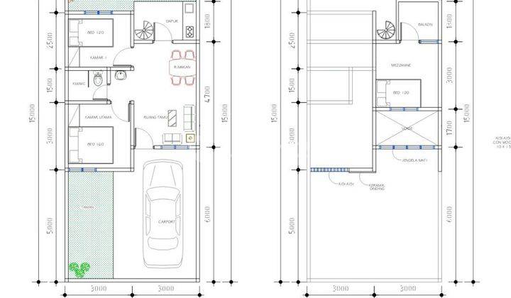 Rumah Siap Huni Mezzanine Termurah Cipadu Tanah 120m Bebas Banjir 2