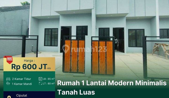 Rumah Murah Lokasi Strategis 3 Menit Ke Stasiun Sudimara Ciputat 1