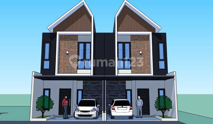 Rumah Cluster 2 Lantai Lubang Buaya Jakarta Timur, Harga 900 Juta