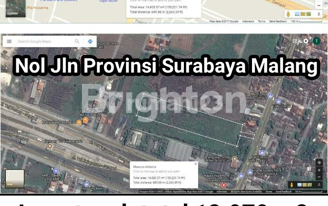 tanah murah di nol jalan raya provinsi surabaya malang. raya gempol arah pandaan pasuruan. strategis. jalan kembar propinsi. 50 meter dari tol arteri baru. cocok untuk pabrik, gudang dan industri tanah murah di nol jalan raya provinsi surabaya malang. raya gempol arah pandaan pasuruan. strategis. jalan kembar propinsi. 50 meter dari tol arteri baru. cocok untuk pabrik, gudang dan industri