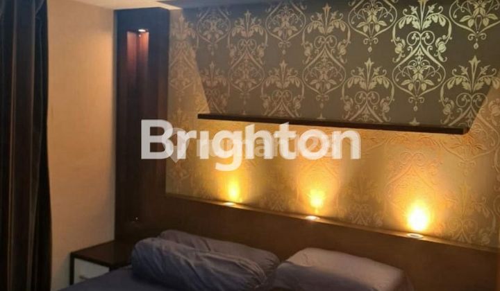 affordable ready-to-occupy apartment waterplace Pakuwon mall ptc west Surabaya. fully furnished. 12th floor. near PTC. Pakuwon mall.