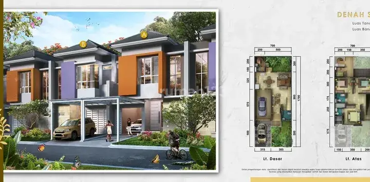 Dijual Rumah Cluster Scientia Gading Serpong 2 Lantai Harga Murah 2