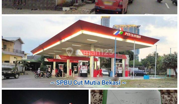 Jual Tanah bukan jual SPBU, SPBU bonus, strategis AreaEmas BEKASI 1