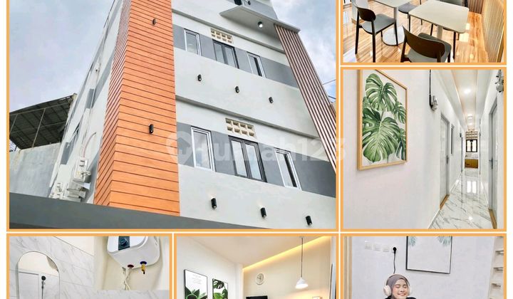 Kost Eksklusif 4 Lantai + Kursi Pijat Otomatis dan Fitness Corner