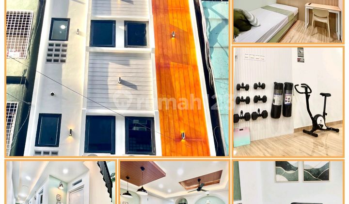 Kost 4 Lantai di Hayam Wuruk Strategis Tepat di Depan Stasiun MRT