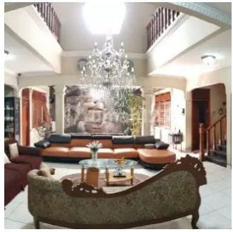 Rumah Mewah Pinggir Jalan Raya Jl. Tebet Timur Raya Bukan di Gang