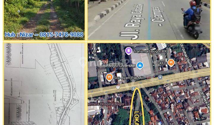 Tanah Strategis 12.640 M2 Di Seberang Transmart Yasmin Bogor 1