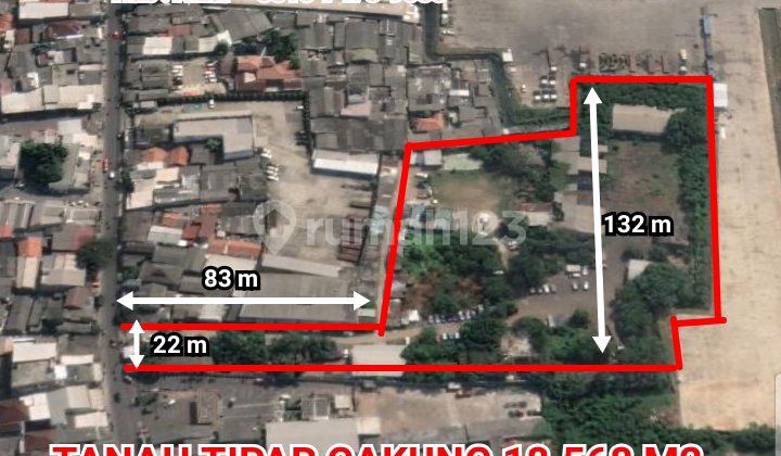 Tanah Ngantong 1,8 Ha Jl. Tipar Cakung Strategis Akses Kontainer