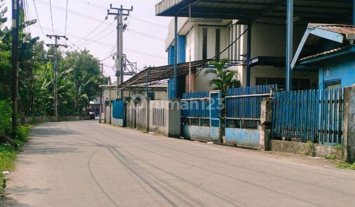 DIJUAL MURAH GUDANG EX PABRIK & KANTOR LAYAK HUNI Hitung Tanah Saja Di Jatimulya Tambun Selatan Bekasi Dekat JL Diponegoro Akses Lebar Masuk Kantainer 40 Feet Lingkungan Asri Aman Nyaman Tidak Banjir  2