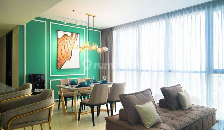Apartemen Ciputra World 2 Furnished Baru 2br di Jakarta Selatan