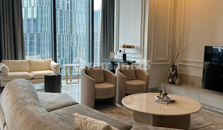Langham Residence Apartment 4BR Furnished City View 523sqm Senayan District 8
