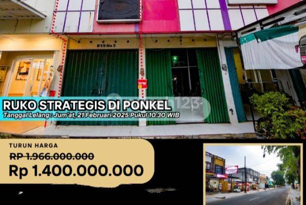 Ruko Jual Lelang Strategis Pondok Kelapa Jakarta Timur 2