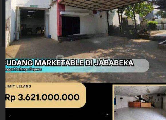 Gudang Siap Pakai Jual Lelang Jababeka Cikarang Bekasi 1