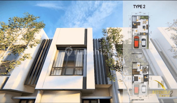 Rumah Minimalis 2 Lantai di Nataneila House 2 Pondok Aren 8