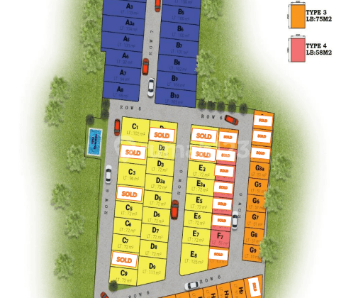 Nataneila House 2 Ata Peninggilan Rumah 2 Lantai Bebas Banjir 22