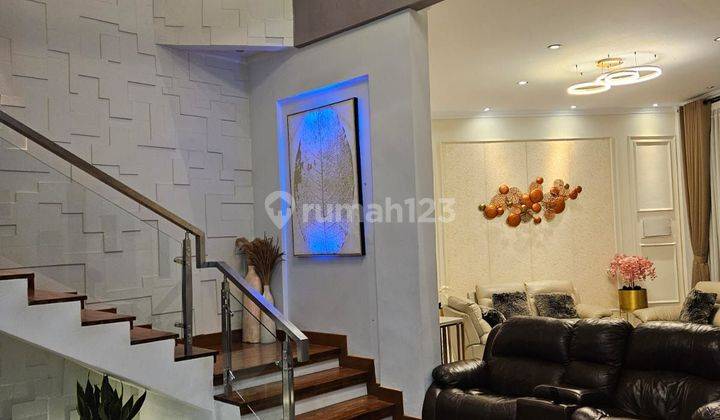 Villa Bintaro Indah. Tanah 324m. Mewah, Semi Furnished Cm Rp.6.5m 2