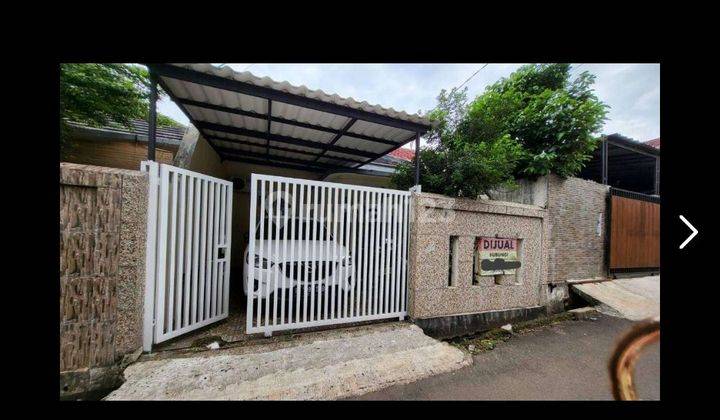 Jual rumah di Cijantung, Jaktim. SHM. Akses jalan 1mbl + 1motor 1