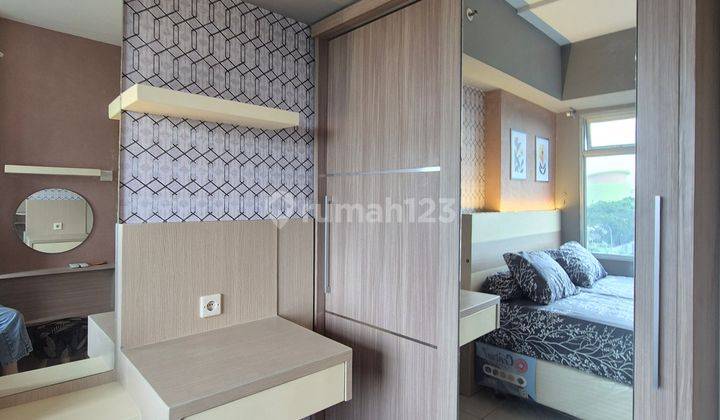 Apartemen Educity 2BR Furnish baru Gress by Design Interior Siap Pakai posisi lantai paling rendah 2