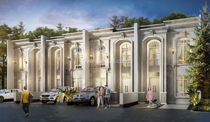 Rumah Bandar Lampung , Desain Eropa 2 Lantai 600 Jtaan Dekat Ubl 1