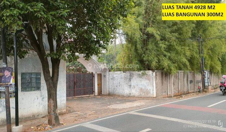 Jual Tanah di Ciganjur Jagakarsa Pinggir Jalan SHM 1