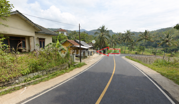 Jual Tanah Nempel Jalan Kabupaten di Panawangan Ciamis ,Bonus Kios dan Rumah