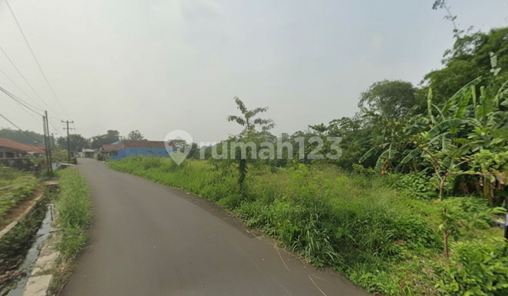 Selling Land in Bogor by the Roadside, There's a Spring in the Garden Selling Land in Bogor by the Roadside, There's a Spring in the Garden