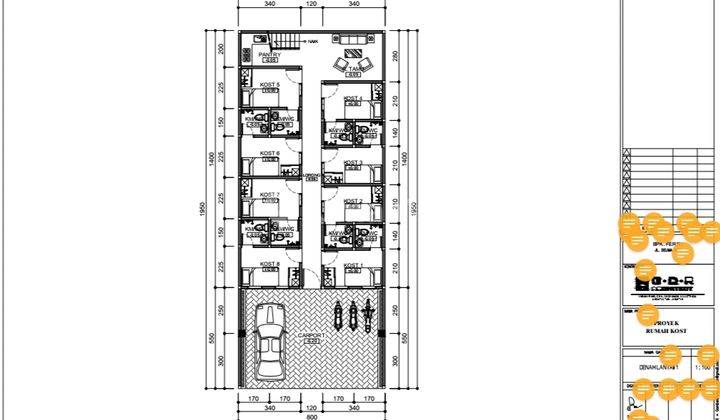 Kost, Jual, Baru, di Tanjung Duren 156.0 m² 2