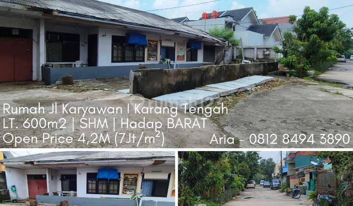 Rumah Butuh Renovasi SHM - Sertifikat Hak Milik di Karang Tengah 2