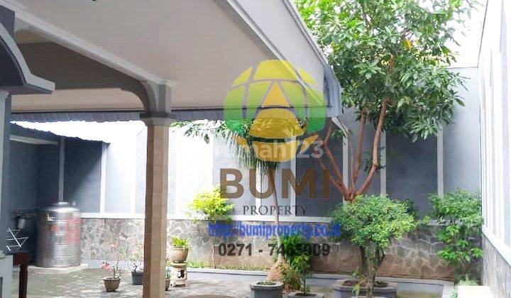 Rumah solo kota pinggir jalan raya siap pakai 3