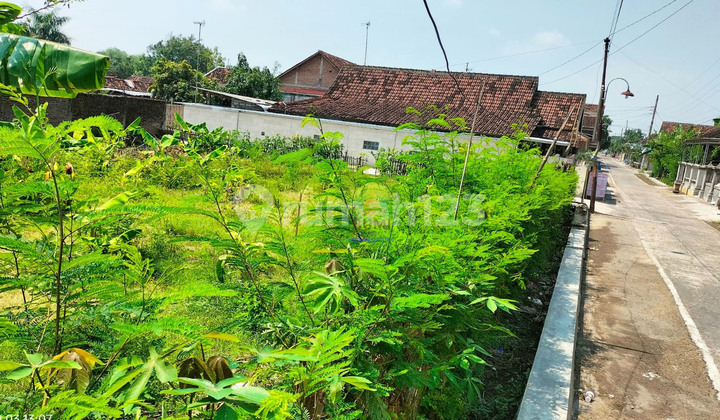 Ready-to-build land in a strategic location near Pungkruk Sragen toll gate.