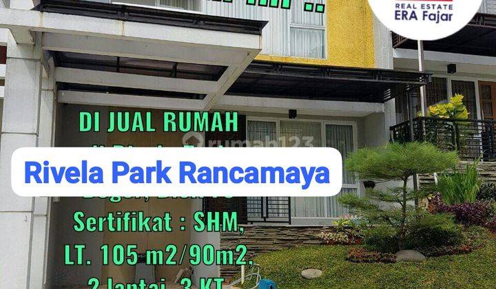 Rumah Dua Lantai Rancamaya Rivella Park 1