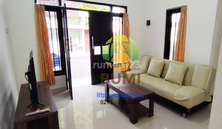 Rumah cluster 2 lantai siap huni furnished di solo baru 2