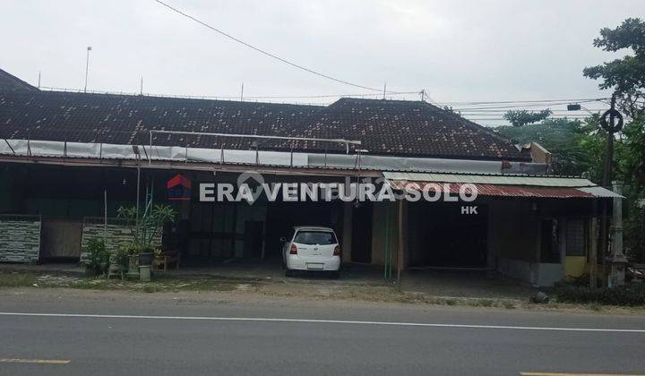 Rumah dan Ruang Usaha Strategis Sragen 1
