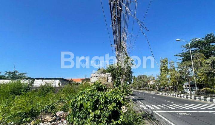 TANAH DI PINGGIR JALAN UTAMA PANTAI SINDHU, SANUR - BALI 1